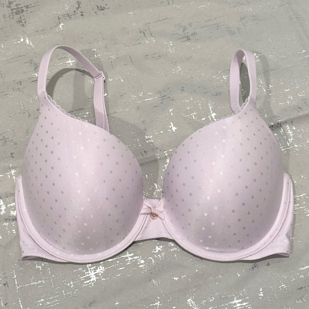 Elegant Polka Dot Bra